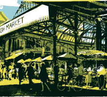 Friday morning Borough Market