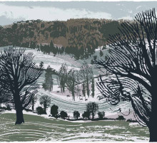 Remnants of Snow Towards Slad